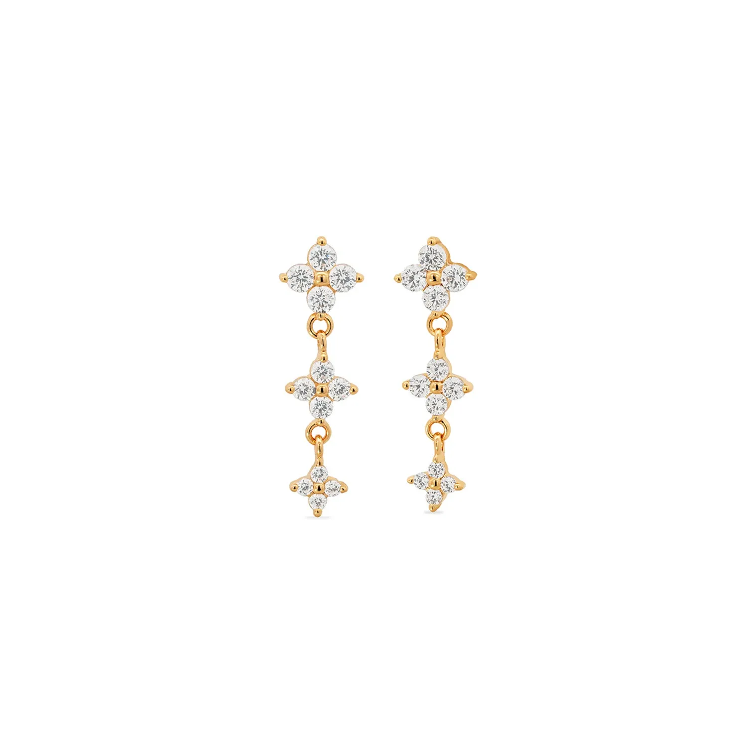 Gold Soraya Studs