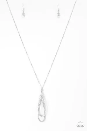 Paparazzi Necklace ~ Step Into The Spotlight - White